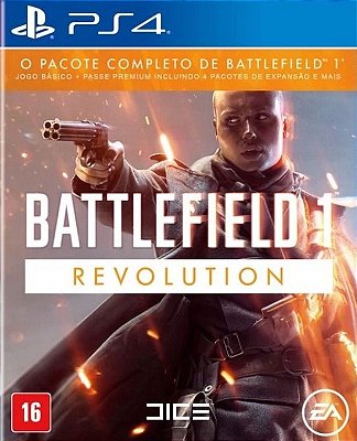 Battlefield 1 Revolution - PS4 (Mídia Física) - USADO