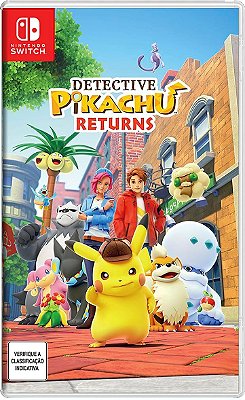 Detective Pikachu Returns - Switch (Mídia Física)