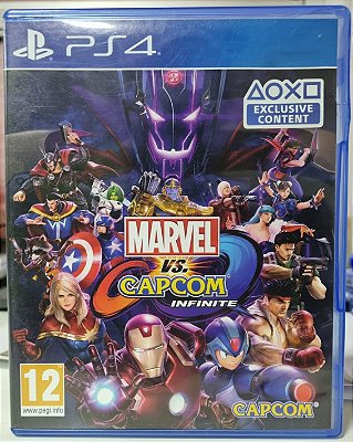 Marvel Vs Capcom Infinite - PS4 (Mídia Física) - USADO