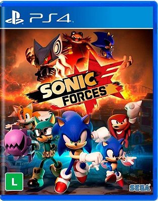 Sonic Forces - PS4 (Mídia Física) - USADO