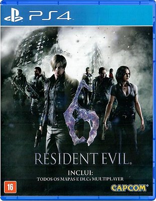 Resident Evil 6 - PS4 (Mídia Física) - USADO