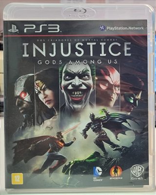 Injustice Gods Among Us - PS3 (Mídia Física) - USADO