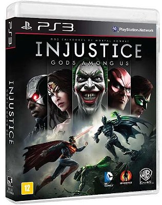 Injustice Gods Among Us - PS3 (Mídia Física) - USADO