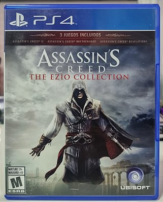 Assassin's Creed The Ezio Collection - PS4 (Mídia Física) - USADO