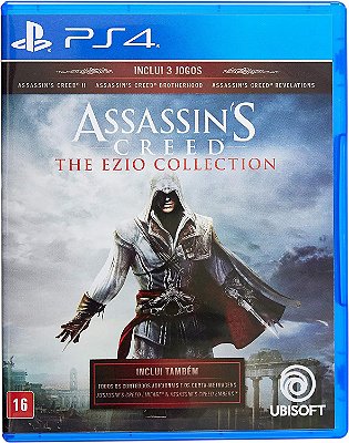 Assassin's Creed The Ezio Collection - PS4 (Mídia Física) - USADO