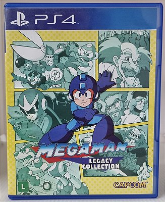 Megaman Legacy Collection - PS4 (Mídia Física) - USADO