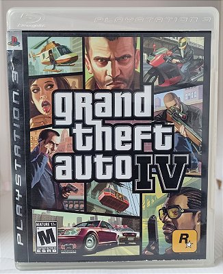 GTA IV (Grand Theft Auto IV) - PS3 (Mídia Física) - USADO