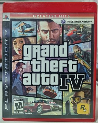 GTA IV (Grand Theft Auto IV) - PS3 (Mídia Física) - USADO
