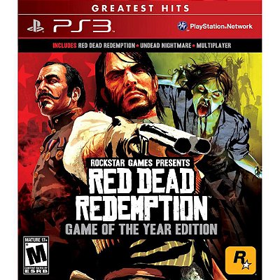 Red Dead Redemption Game Of The Year - PS3 (Mídia Física) - USADO
