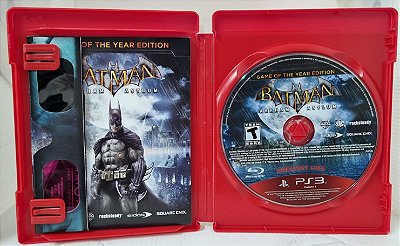 Batman Arkham Asylum - PS3 (Mídia Física) - USADO