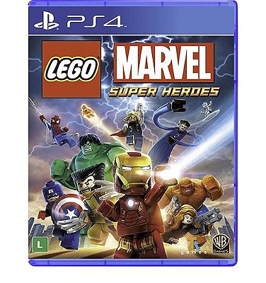 Lego Marvel Super Heroes - PS4 (Mídia Física) - USADO