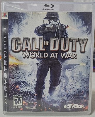 Call Of Duty World At War - PS3 (Mídia Física) - USADO