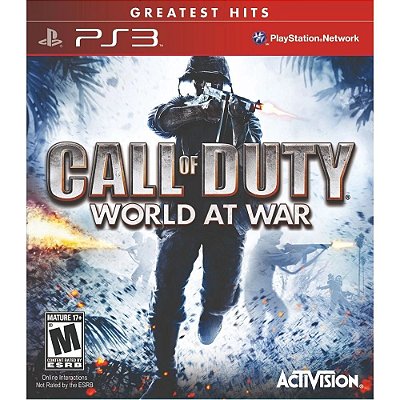 Call Of Duty World At War - PS3 (Mídia Física) - USADO