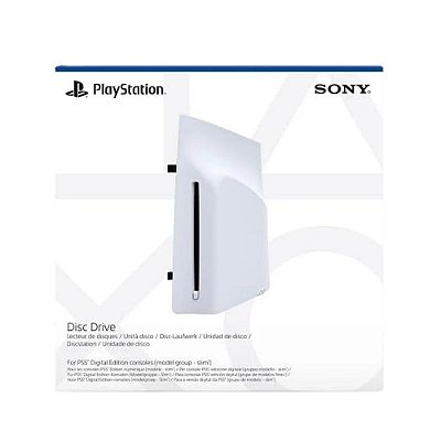Drive para PS5 Slim Digital, Leitor de Disco Removível, Original Sony