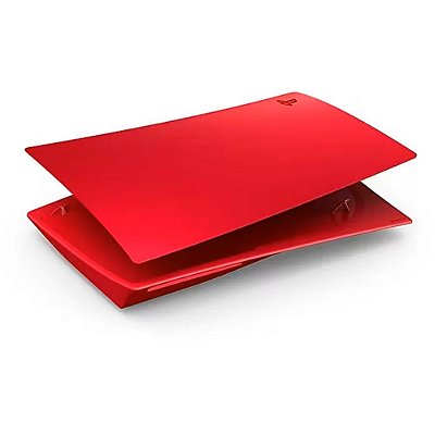 Tampas de Console PS5, Volcanic Red, Oficial, Original Sony