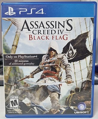 Assassin's Creed IV Black Flag - PS4 (Mídia Física) - USADO