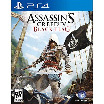Assassin's Creed IV Black Flag - PS4 (Mídia Física) - USADO