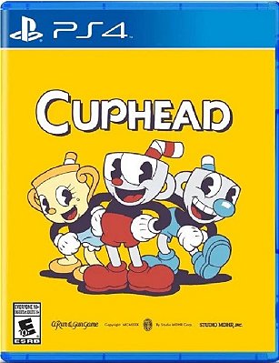 Cuphead - PS4 (Mídia Física) - Novo, Lacrado