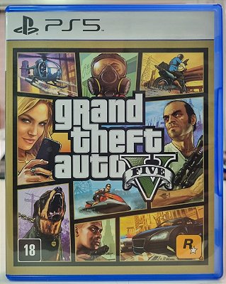GTA V (Grand Theft Auto V) - PS5 (Mídia Física) - USADO