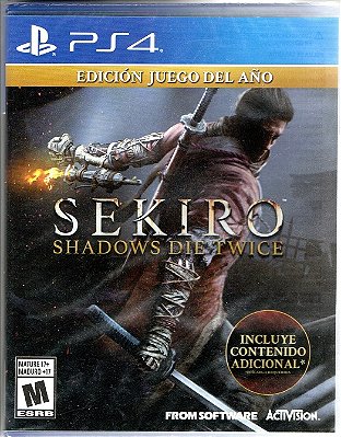 Sekiro Shadows Die Twice - PS4 (Mídia Física)