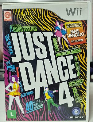 Just Dance 4 - WII (Mídia Física) - USADO