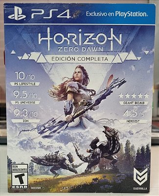 Horizon Zero Dawn Complete Edition (Cartonado) - PS4 (Mídia Física) - USADO
