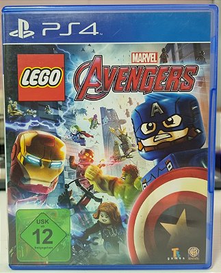 Lego Marvel Avengers (Inglês) - PS4 (Mídia Física) - USADO
