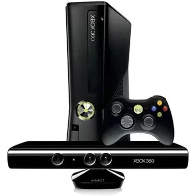 Console Xbox 360 Slim, 4GB, Kinect, 1 Controle, Microsoft, USADO (Em Perfeito Funcionamento)