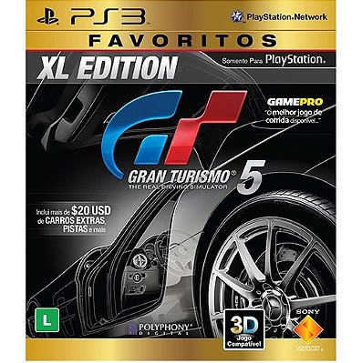 Gran Turismo 5 XL Edition - PS3 (Mídia Física) - USADO