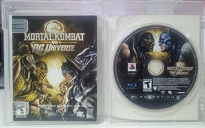 Mortal Kombat Vs DC Universe - PS3 (Mídia Física) - USADO