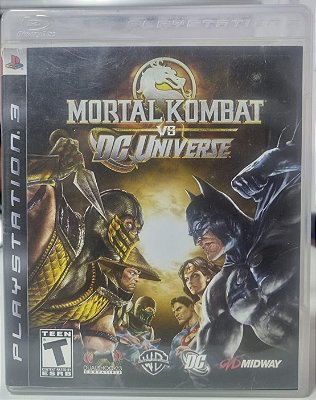 Mortal Kombat Vs DC Universe - PS3 (Mídia Física) - USADO