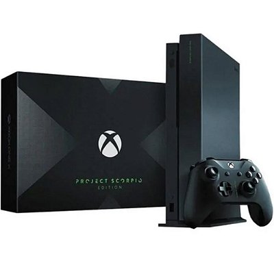 Xbox One X, 1TB, Edição Project Scorpio (Usado)