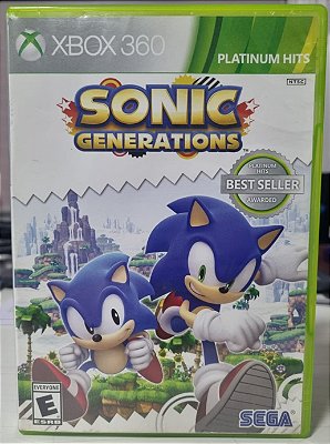 Sonic Generations - Xbox 360 (Mídia Física) - USADO