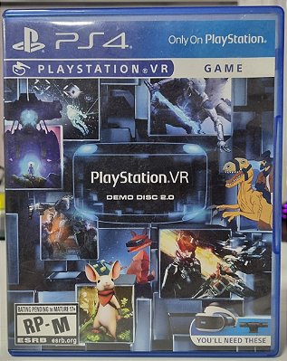 Playstation VR Demo Disc 2.0 - PS4 (Mídia Física) - USADO
