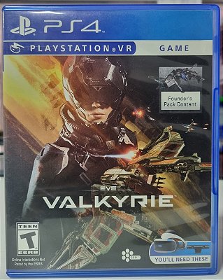 Eve Valkyrie VR - PS4 (Mídia Física) - USADO