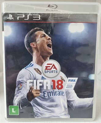 FIFA 18 - PS3 (Mídia Física) - USADO