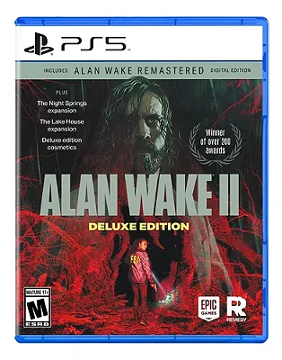 Alan Wake 2 Deluxe Edition - PS5 (Midia Fisica)