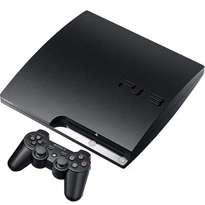 PlayStation 3 Slim 250GB, 1 Controle, PS3, (Usado)