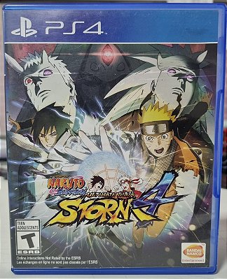 Naruto Ultimate Ninja Storm 4 - PS4 (Mídia Física) - USADO