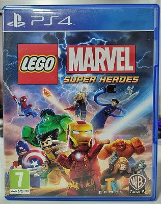 Lego Marvel Super Heroes (Europeu) - PS4 (Mídia Física) - USADO