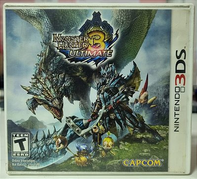 Monster Hunter 3 Ultimate - 3DS (Mídia Física) - USADO