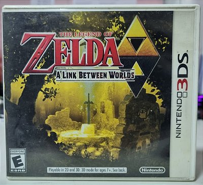 The Legend Of Zelda A Link Between Worlds - 3DS (Mídia Física) - USADO