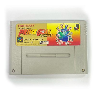 Jogo Prime Goal, Fita para Super Famicom, Cartucho Japonês, Original (Usado)