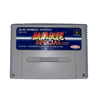 Jogo Fatal Fury Special, Fita para Super Famicom, Cartucho Japonês, Original (Usado)