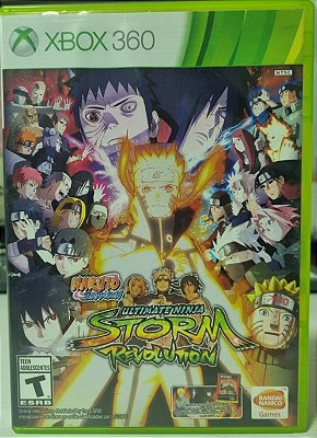 Naruto Ultimate Ninja Storm Revolution - Xbox 360 (Mídia Física) - USADO