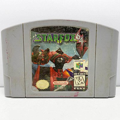 Star Fox 64, Fita para Nintendo 64, Cartucho Americano, Original (Usado)