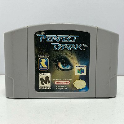 Perfect Dark, Fita para Nintendo 64, Cartucho Americano, Original (Usado)