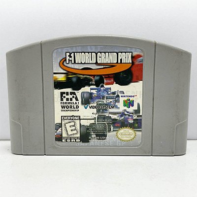 F1 World Grand Prix, Fita para Nintendo 64, Cartucho Americano, Original (Usado)