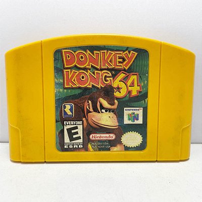 Donkey Kong 64, Fita para Nintendo 64, Cartucho Americano, Original (Usado)