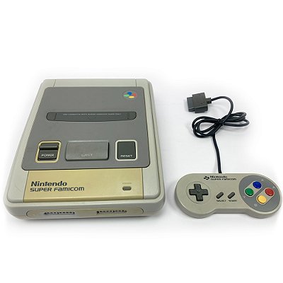Super Famicom, Com 1 Controle Original, Nintendo (Usado)